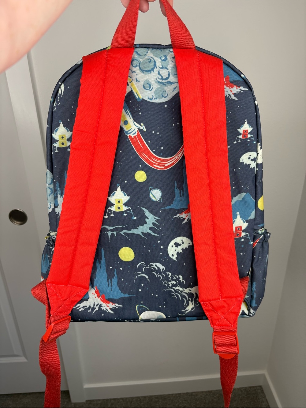 Mini Boden Outer Space & Rockets Waterproof Backpack - Picture 4 of 16